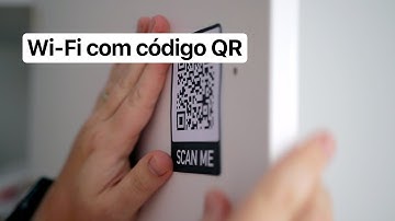 Gere um código QR para a sua rede Wi-Fi!