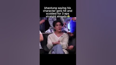 I mean ray kinda deserved it  #firstkhaotung #onlyfriendsep10 #gmmtv #sandray #firstkp #thaibl #khao