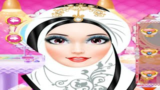 Hijab Princess Salon Game Play। New Makeup & Dress up Game For Girls। Android Game। Dear Leisure। screenshot 5
