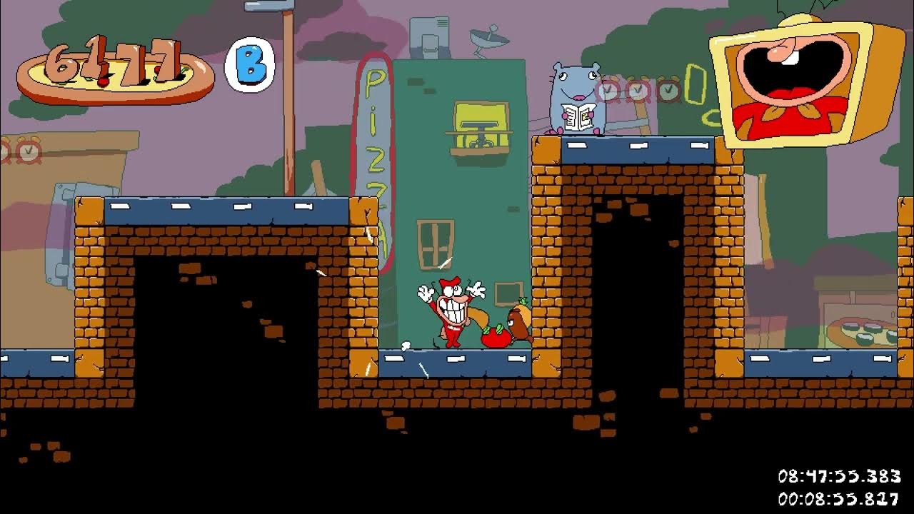 weird Pizza Tower bug YouTube