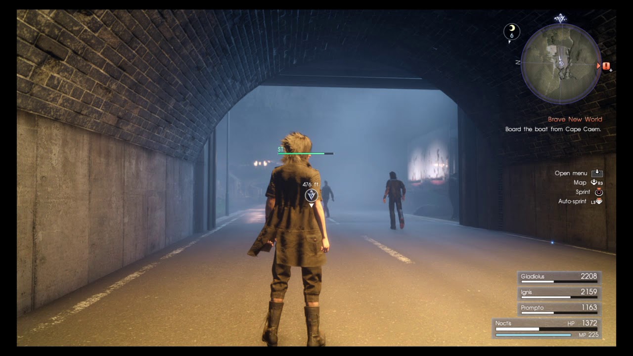 FINAL FANTASY XV - How about we get out of the rain