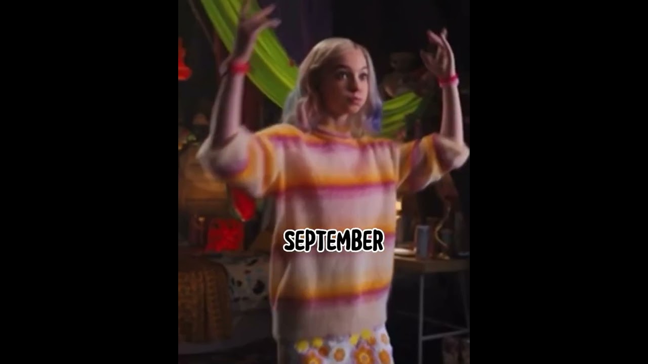 Your birth month = your Wednesday character! | 