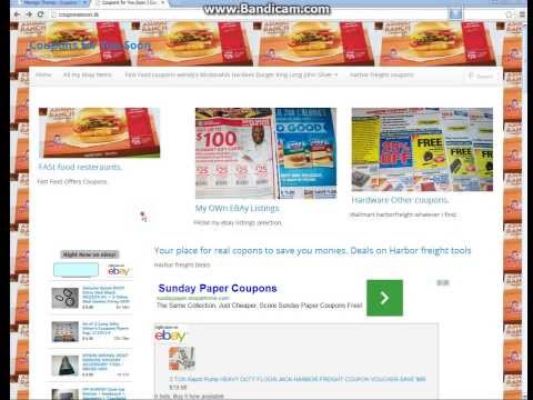 Harbor freight fast food coupons