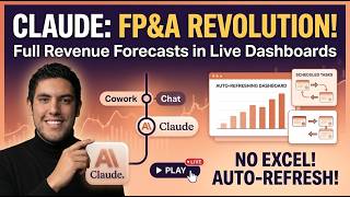 How to use the new Claude interface to create a FP&A Forecast