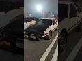 針テラスで伝説の走り屋に遭遇！ AE86 頭文字D