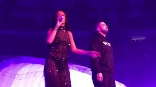 Rihanna ft. Drake - Work - One Dance - Jumpman (Live on the Anti-Tour in Toronto 2016)