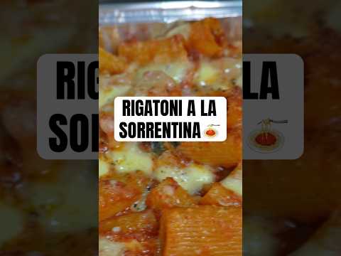 RIGATONI A LA SORRENTINA 🍝🇮🇹 #chefroberta #pasta #recetas