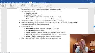 MATH1342 Chapter 1 Overview