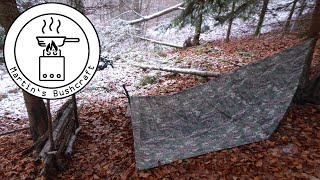 7 vs Wild die Übernachtung im Winter Teil 2 | Martin´s Bushcraft