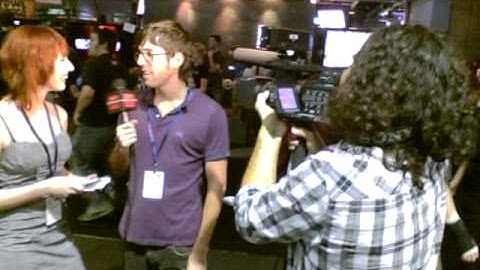 Ashley Interviewed By Machinima At The Tazti Booth Pax 2010