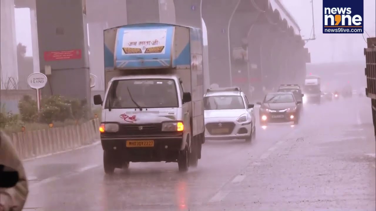 Heavy Rain In Different Areas Of Mumbai | Monsoon 2025 | Weather | News9