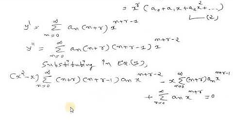 Power Series Frobenius method case three part one by Assistant Professor Dilip Udhani