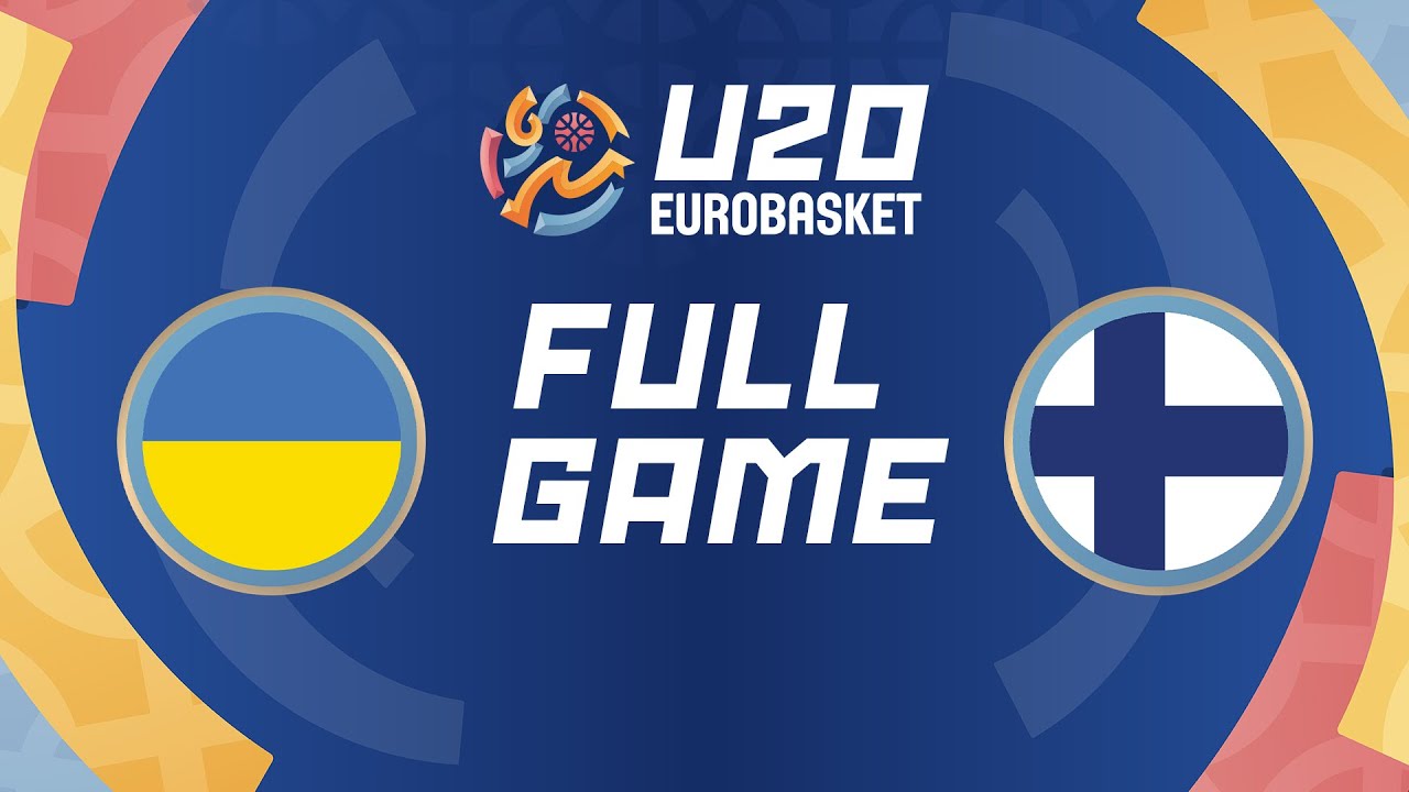 Class. Game 15-16 | Ukraine v Finland | Full Basketball Game | FIBA U20 EuroBasket 2025