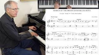 March of the Brass Band Blues Boys   Kerin Bailey   Tutorial Demonstration