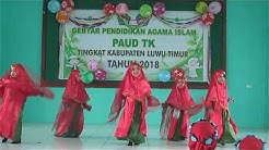Lomba Tari Islami - Gebyar Pendidikan Agama Islam PAUD/TK Lutim  - Durasi: 5:04. 