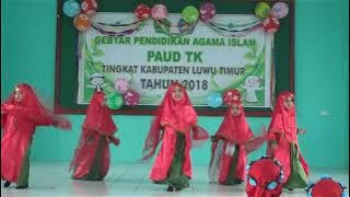 Lomba Tari Islami - Gebyar Pendidikan Agama Islam PAUD/TK Lutim