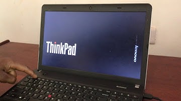 Lenovo ThinkPad opstarten vanaf USB T420, T440, T400, X240, X580