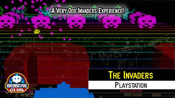 The Invaders (Simple 1500 #73) – Strange PS1 Space Invaders | Gameplay & Commentary on MiSTer FPGA