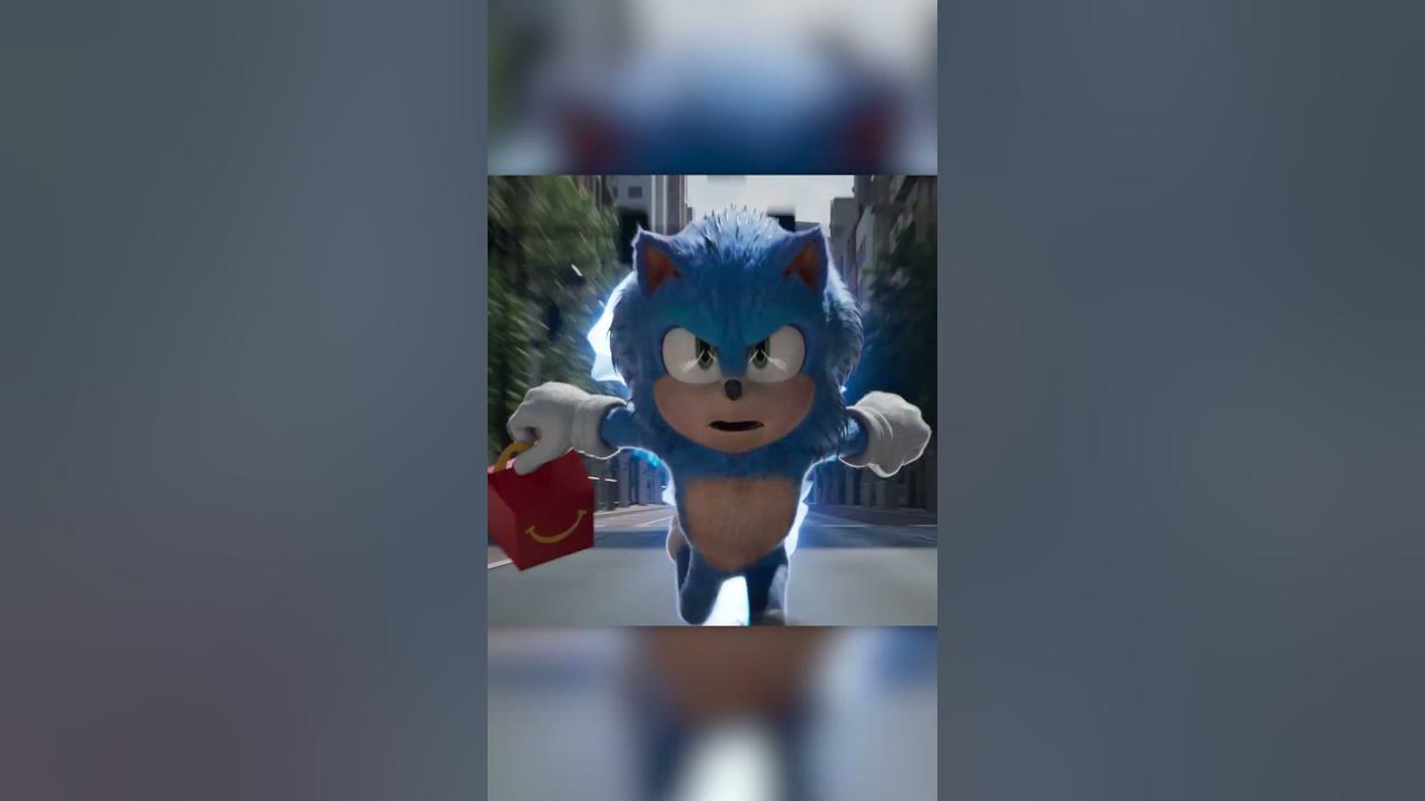 SONIC THE HEDGEHOG 3 - Funny McDonald's Commercial 😱
