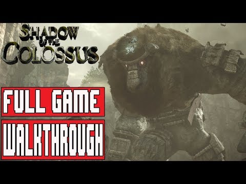 SHADOW OF THE COLOSSUS PS4 FULL GAME Walkthrough - No Commentary (Shadow Of The Colossus PS4 Remake)