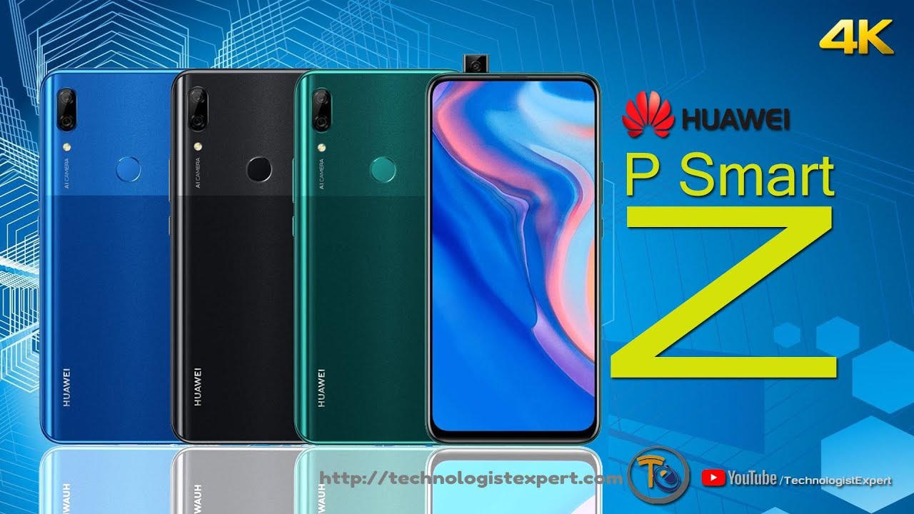 Huawei P Smart Z Leaks, Specifications and Price!!! YouTube