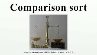 Comparison sort