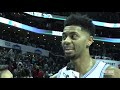 JEREMY LAMB talks after HORNETS WIN vs Brooklyn!