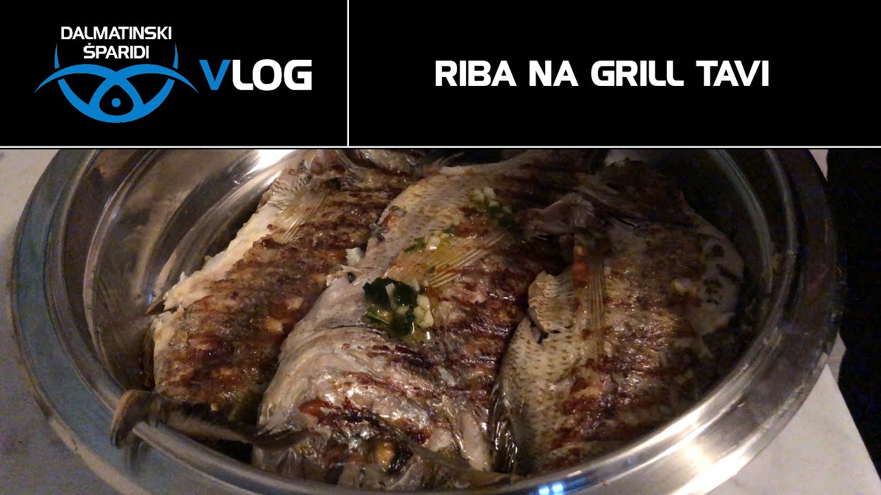 VLOG 20 RECEPTI Bijela riba na grill tavi YouTube