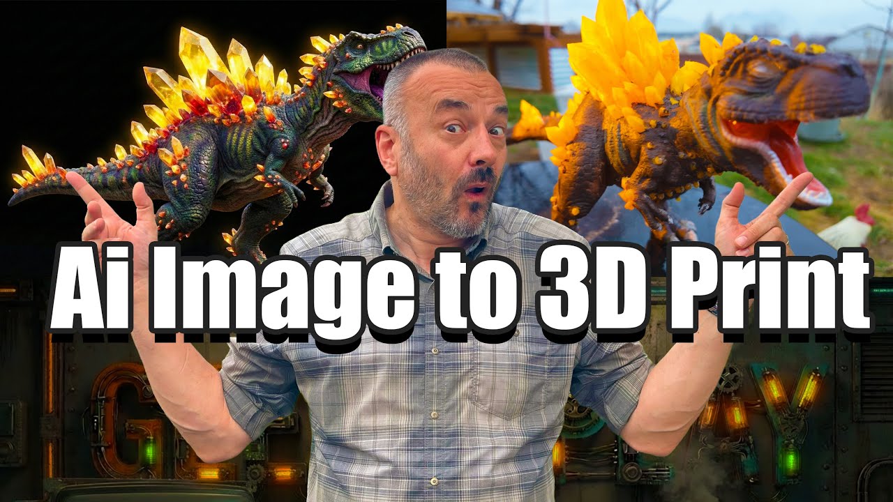 Gemini to 3D Print: Full Hitem3D AI Workflow (From Prompt to Paint ...