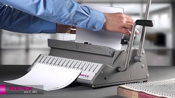 Renz eco C 360 Wire Binding Machine