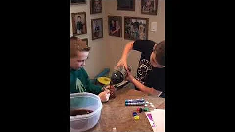 Soda and Mentos Geyser Experiment
