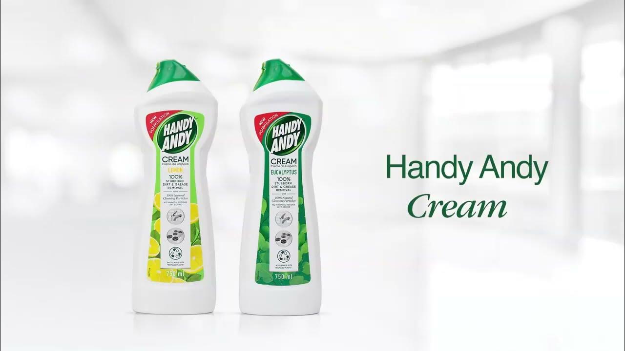 Handy Andy Cream: Removes Dirt and Grease - YouTube