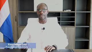 Essa Mbye Faal Official Final Campaign Message To Gambians.