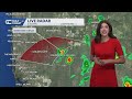 Scattered storms on Tuesday with high storm coverage across the Gulf Coast all week