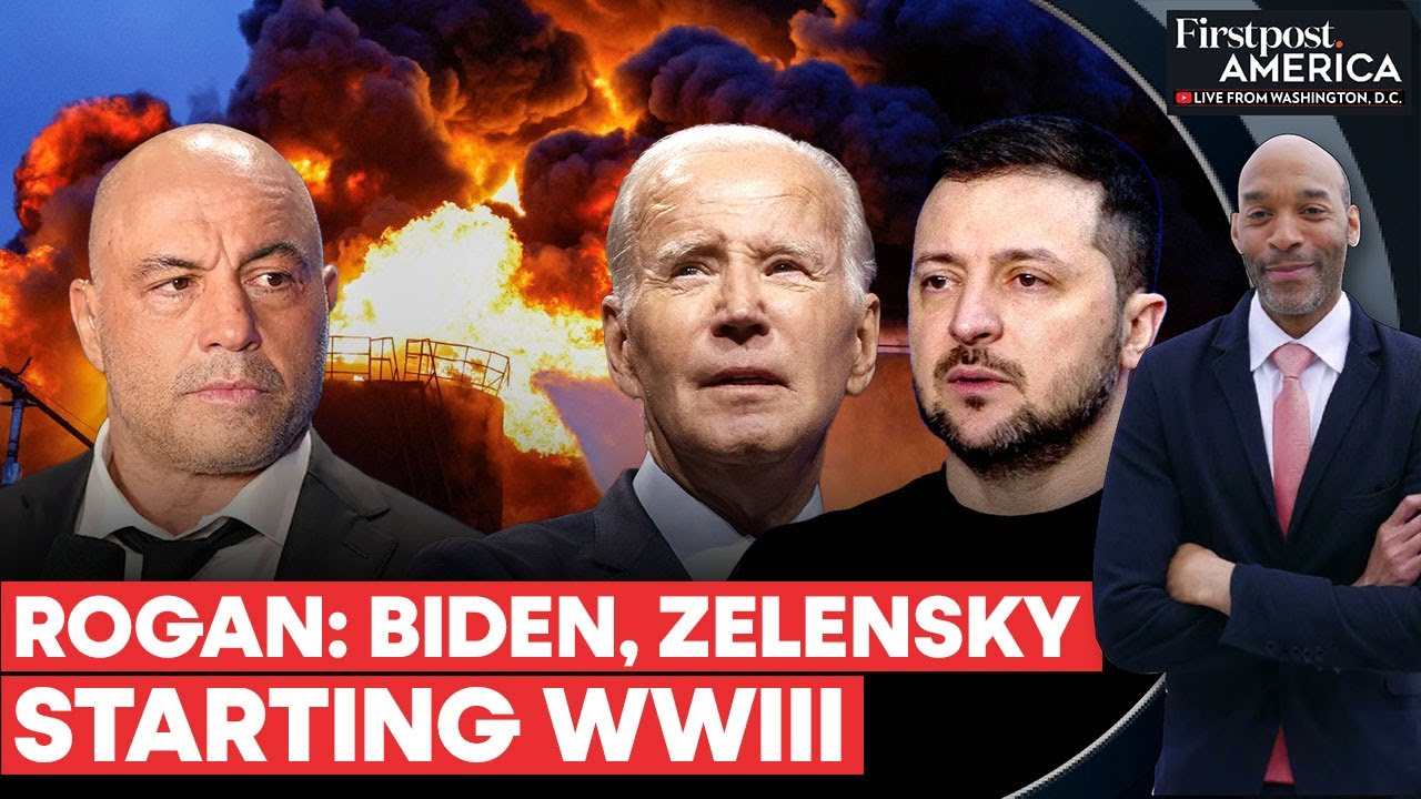 Joe Rogan Says Biden, Ukraine's Zelensky Want to Spark World War III with Russia | Firstpost America