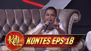 Amel Ft  Master Bertha [BUBUY BULAN] Tantangan Netizen 1 - Kontes KDI Eps 18 (29/8)