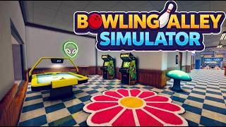 We Unlocked the ARCADE! | Bowling Alley Simulator | Part 5