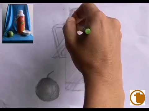 Video Vẽ mẫu có 3 đồ vật (vẽ đậm nhạt) MT lớp 9 - youtube