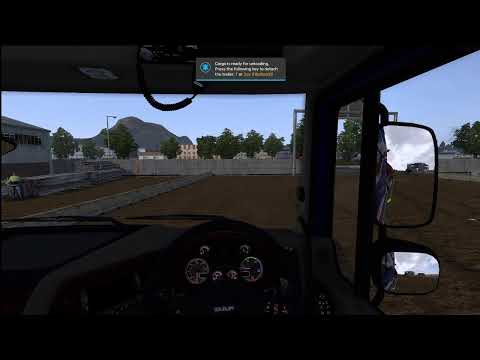 Euro Truck Simulator 2 Truckers MP DAF XF 105 Sheffield-Edinbrugh