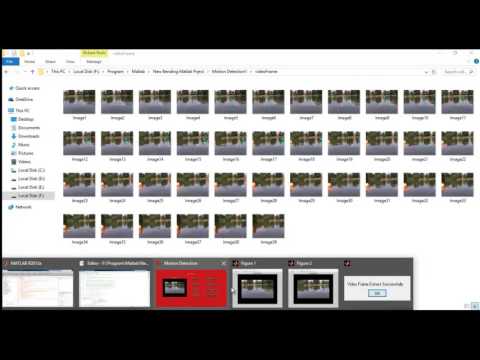 Motion Detection Matlab Code Projects