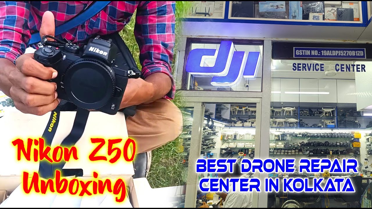 Dji Drone, Dji Mini 2 Drone Repair, New Process Repair 2024 || Nikon Z50 Unboxing