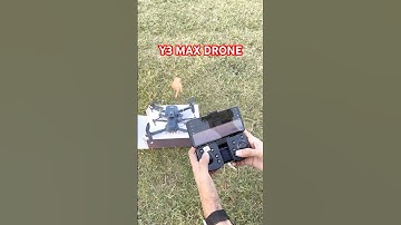 Best drone Y3 MAX 🔥 Brushless motor drone foldable drone Wi-Fi connectivity under 3000￼