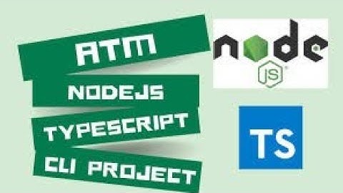 Revise cli based atm project with new method and easy way | node.js and typescript | GIAIC projects