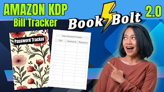 Book Bolt Studio 2.0 Tutorial: How to Create a Password Logbook to Sell On Amazon KDP
