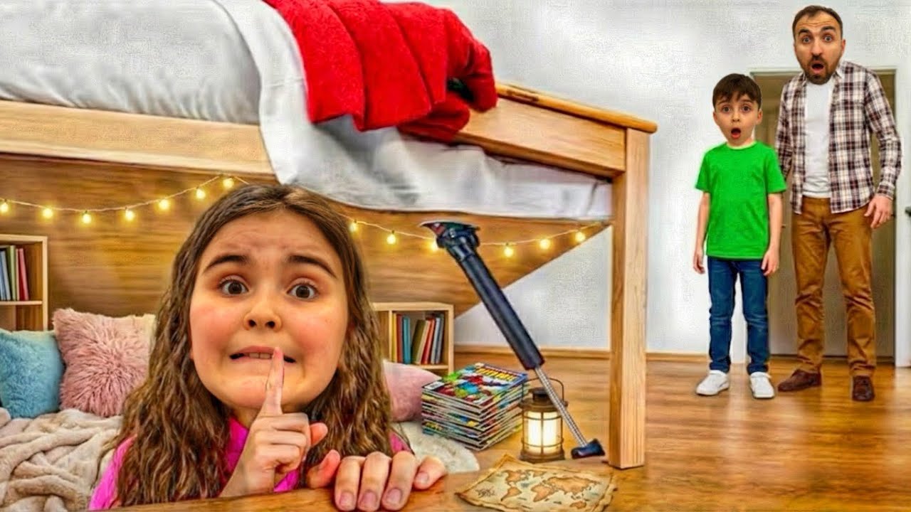 GİZLİCE EVE GİRDİK !? YUSUF BABASI ESLEM AĞAÇ EVDE TEK BAŞINA !? 