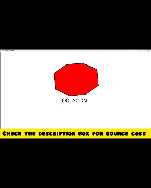 Geometry in python turtle - YouTube