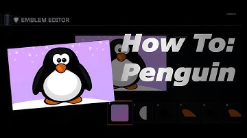 HOW TO: Make a Penguin Emblem in COD Black Ops 3