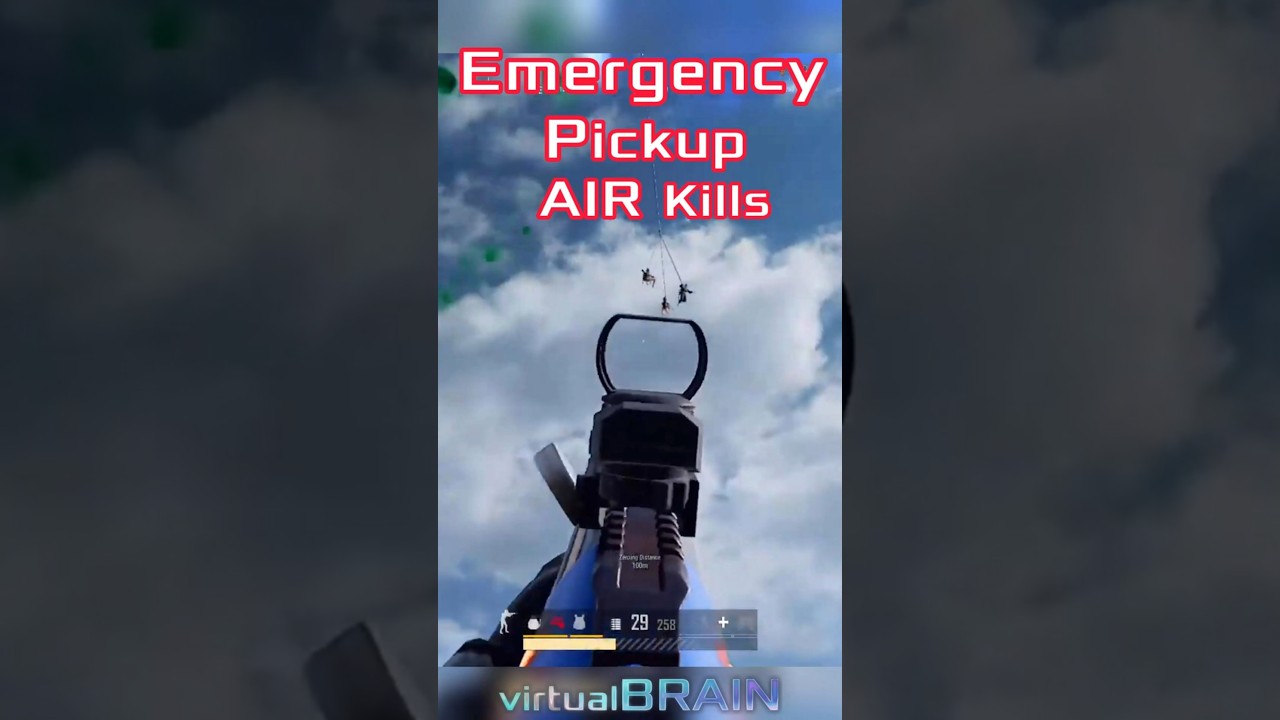 Emergency Pickup Air OP Kills-PUBG 