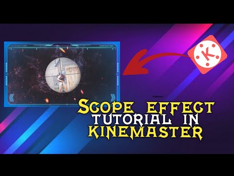 Saber scope effect tutorial in kinemaster❤️🔥 | Glowing scope effect in kinemaster