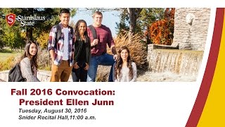 2016 University Fall Convocation